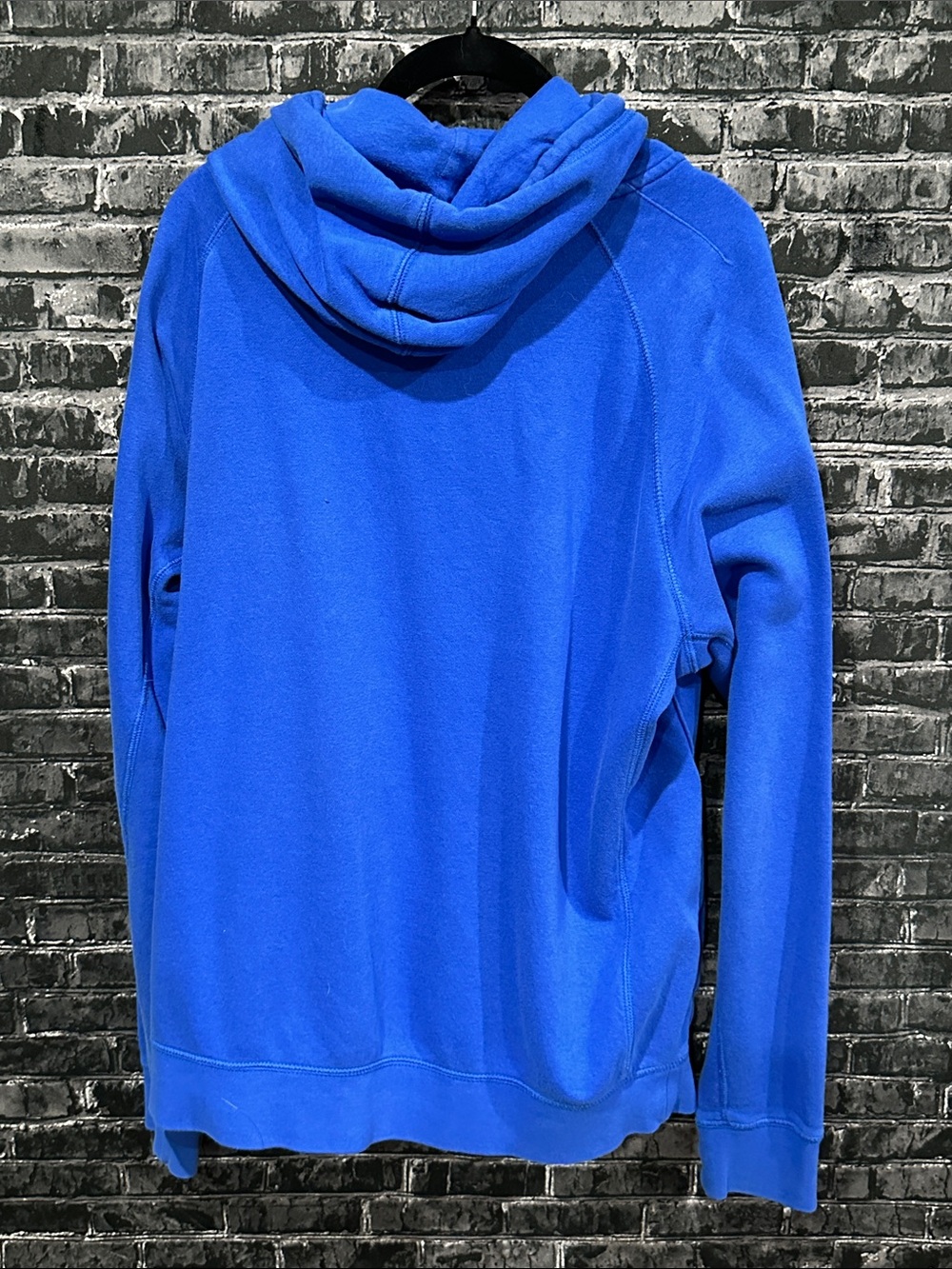 Jordan Royal Blue Full-Zip Hoodie with White Jumpman - Picture 3 of 3